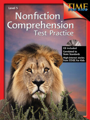 cover image of Nonfiction Comprehension Test Practice, Level 5